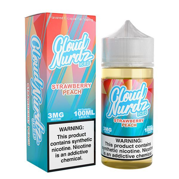 Iced Strawberry Peach By Cloud Nurdz